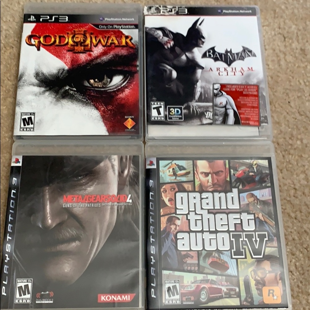 Bundle of PS3 games